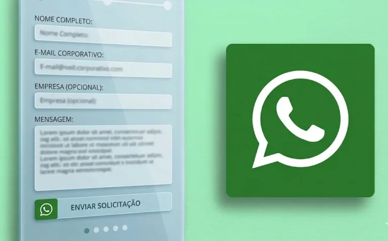 formulário ou whatsapp quando usar cada um